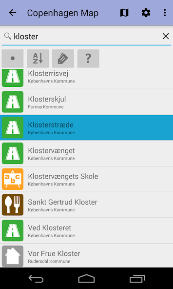 Copenhagen Offline City Map