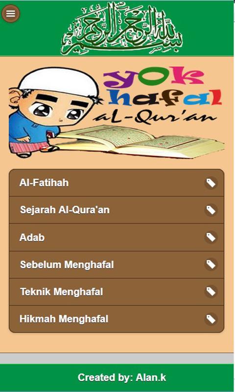 Menghafal Alquran