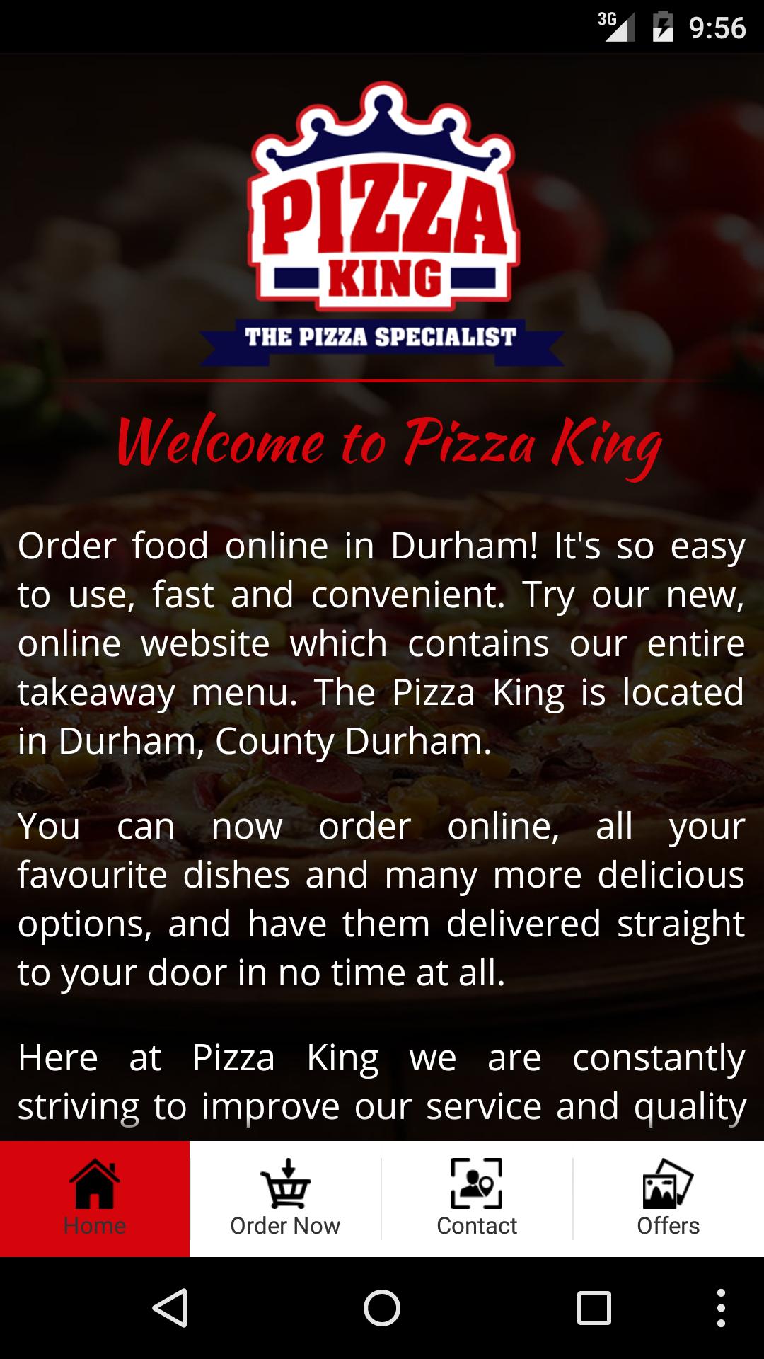 Pizza King Durham