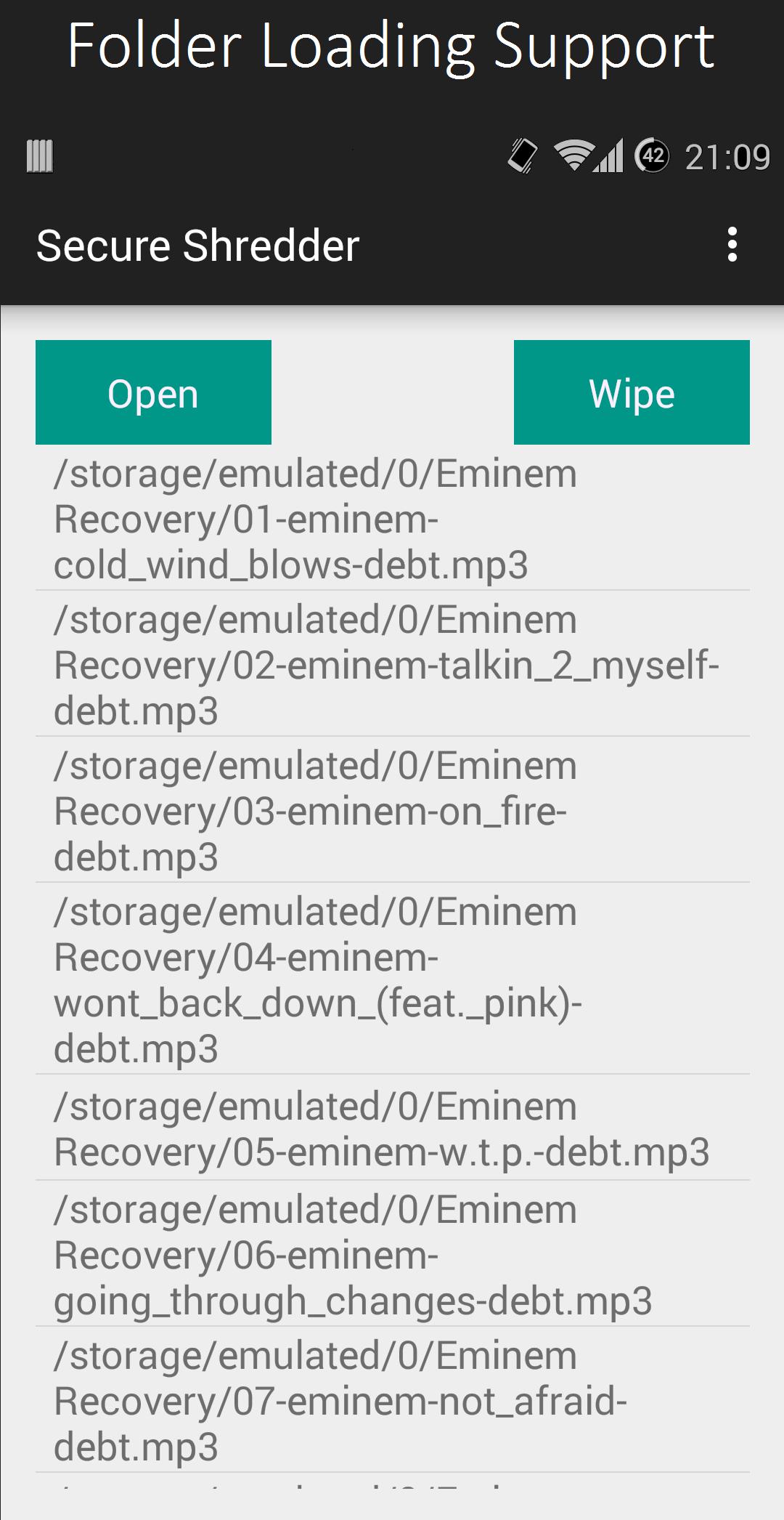 AD-FREE Secure File Shredder