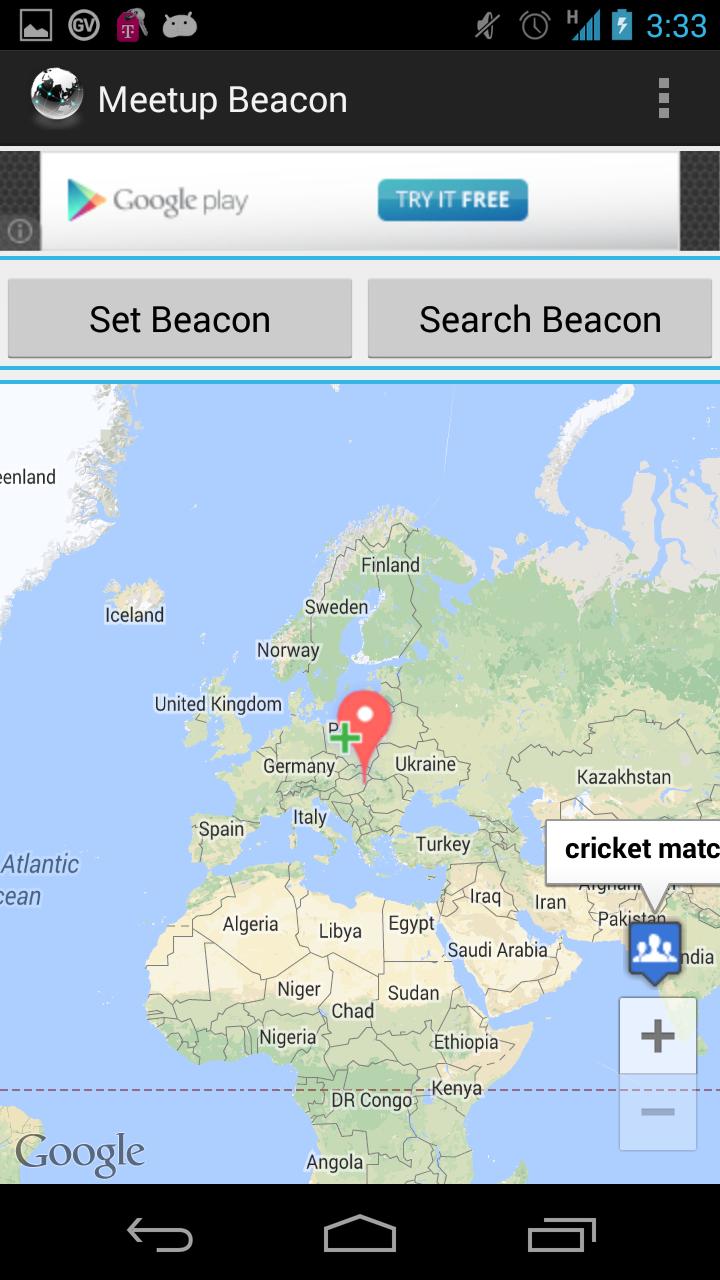 Location Broadcast (Beacon)