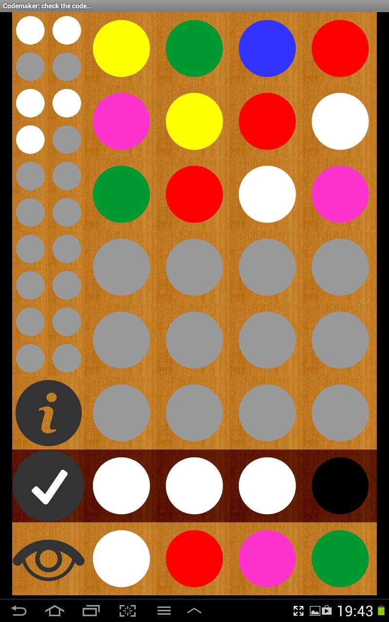 MasterMind - For 2 players