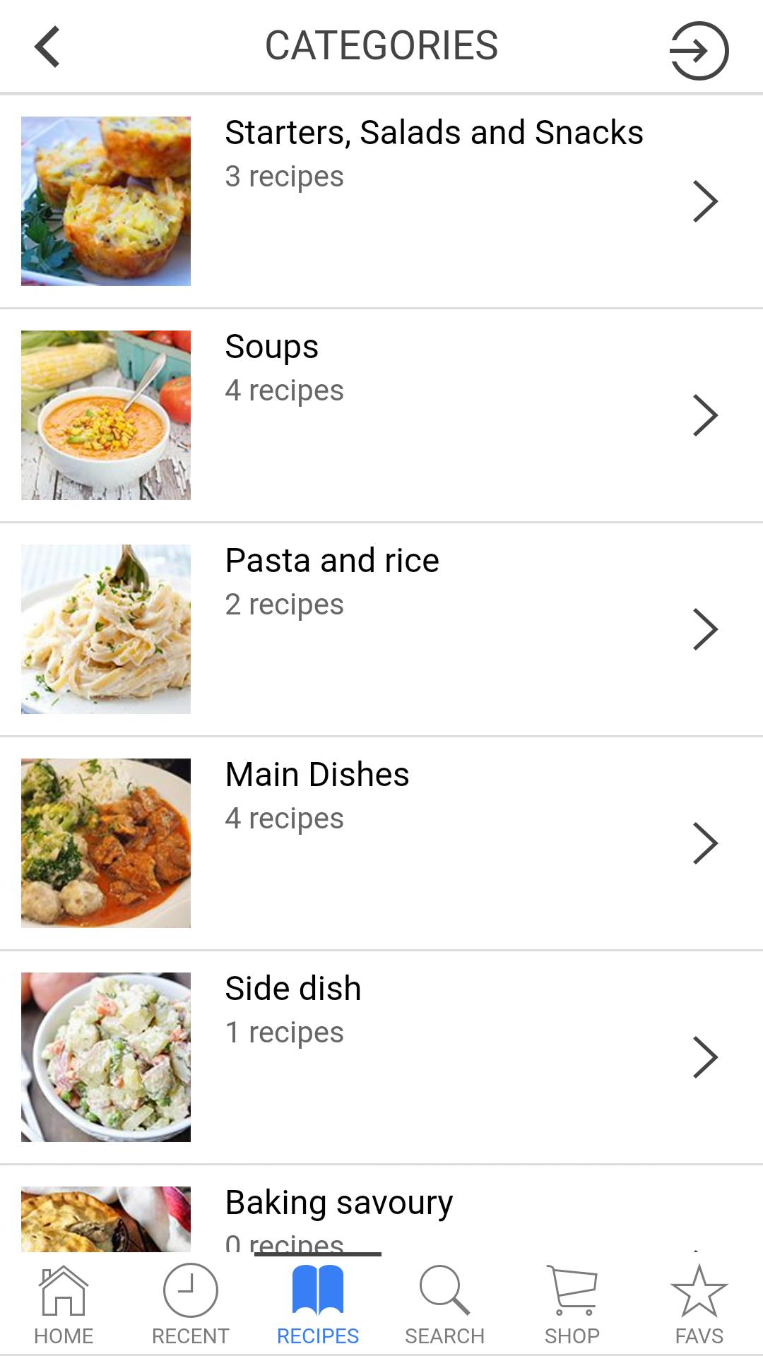 Recipes for Thermomix