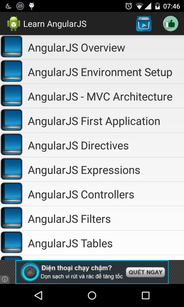 Learn AngularJS offline