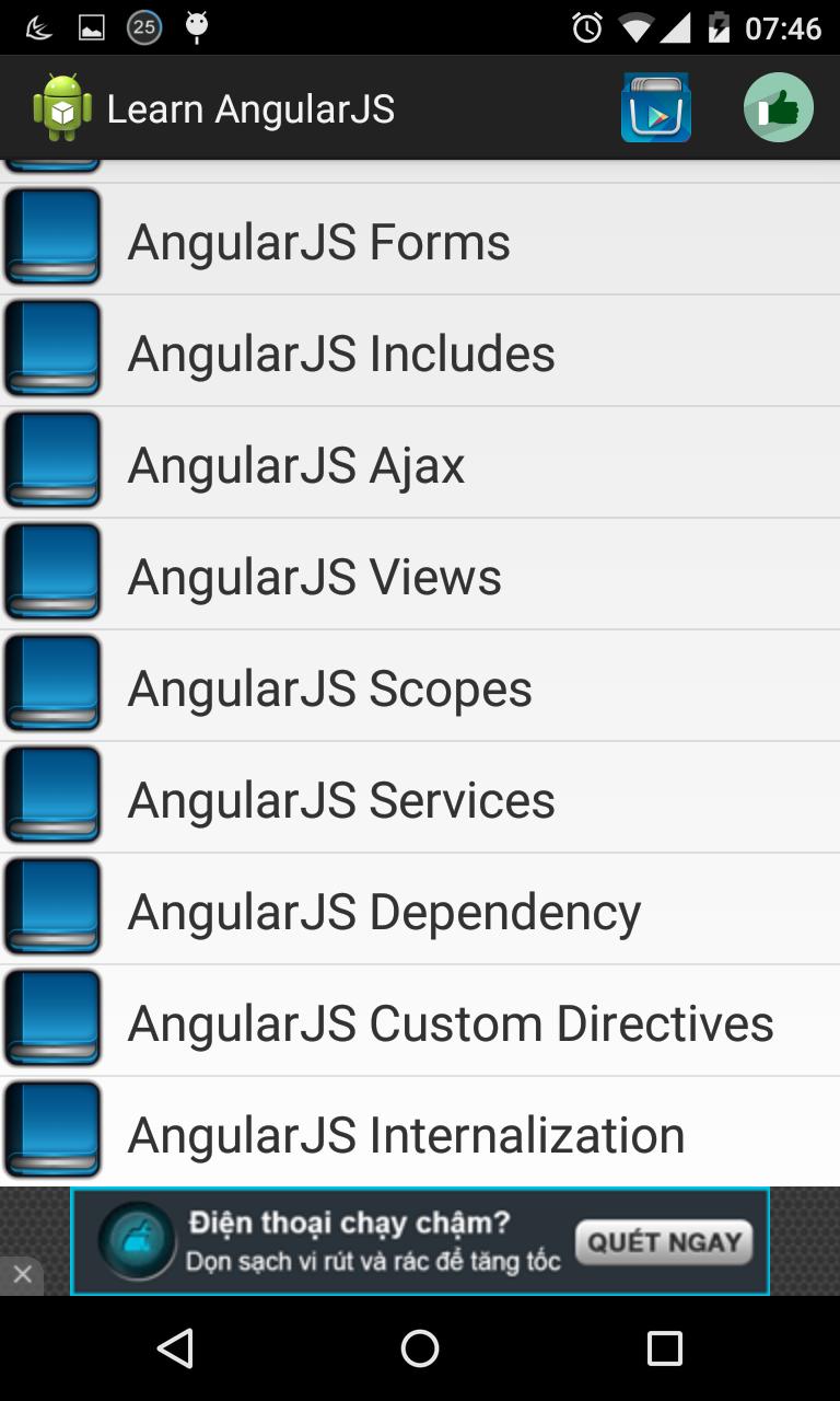 Learn AngularJS offline