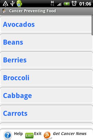 Cancer Preventing Food (Health