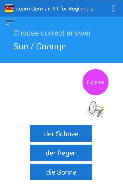German A1 for Beginners Free, Test for start exam