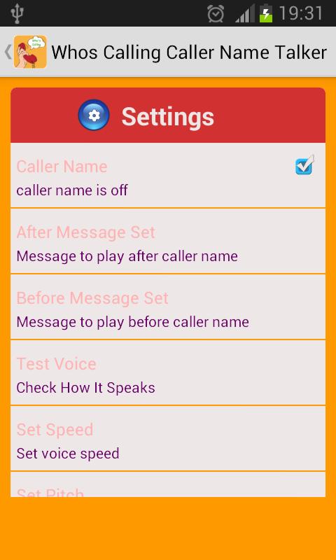 Whos Calling Caller Name Talke