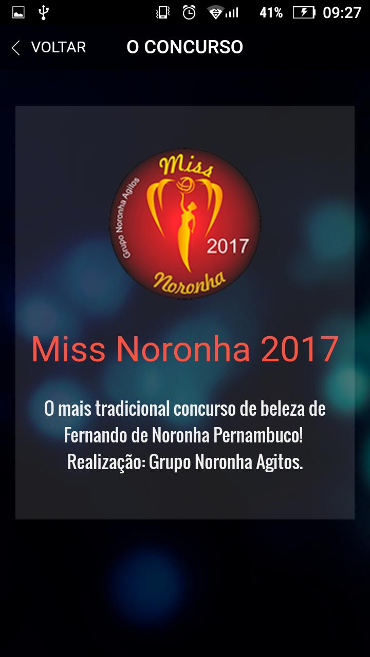 Concurso Miss Noronha