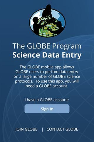 GLOBE Data Entry
