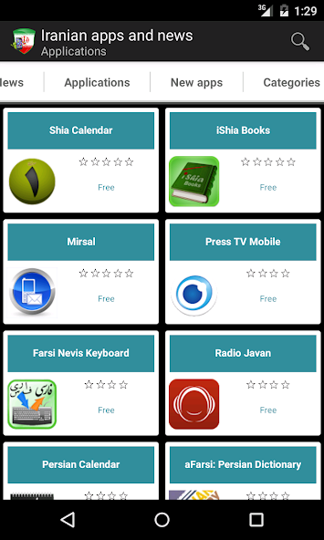 Iranian apps and games