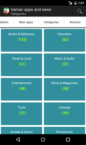 Iranian apps and games