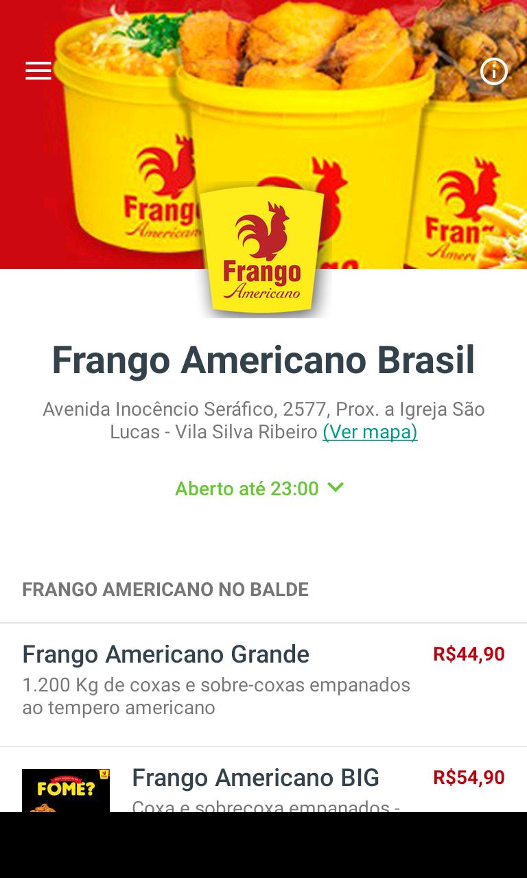 Frango Americano Carapicuiba