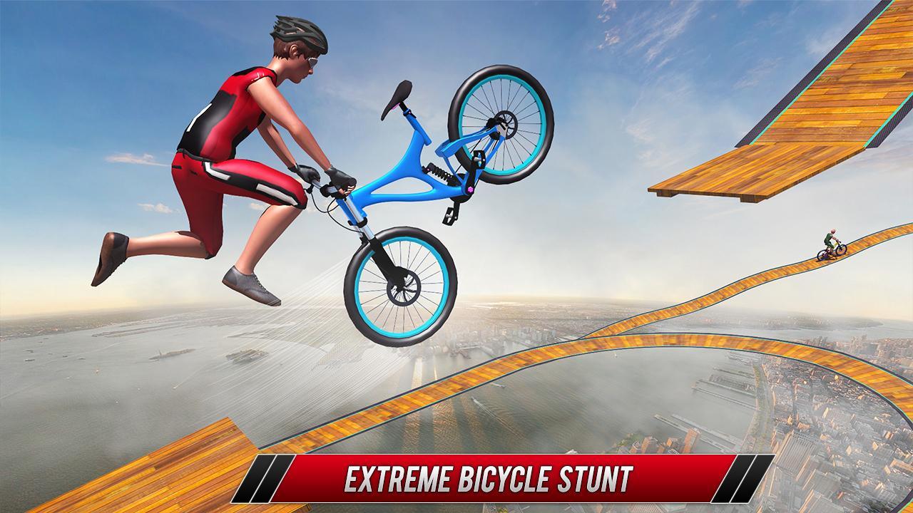 BMX Impossible Mega Ramp Bicycle Stunts