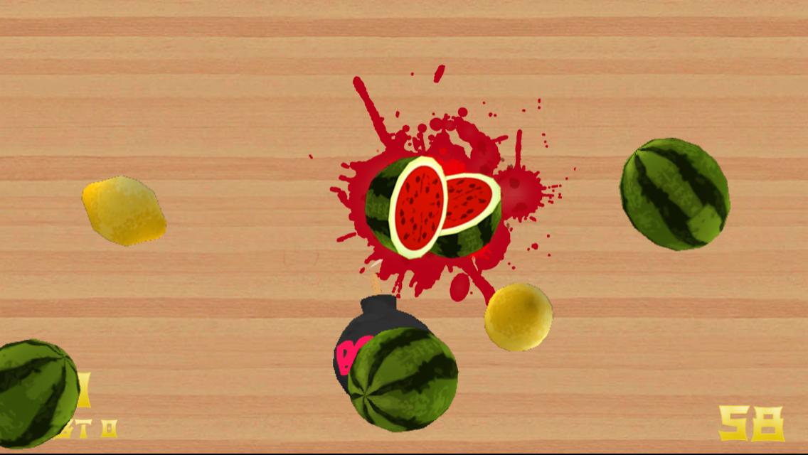Fruit Cut Bomb 3D