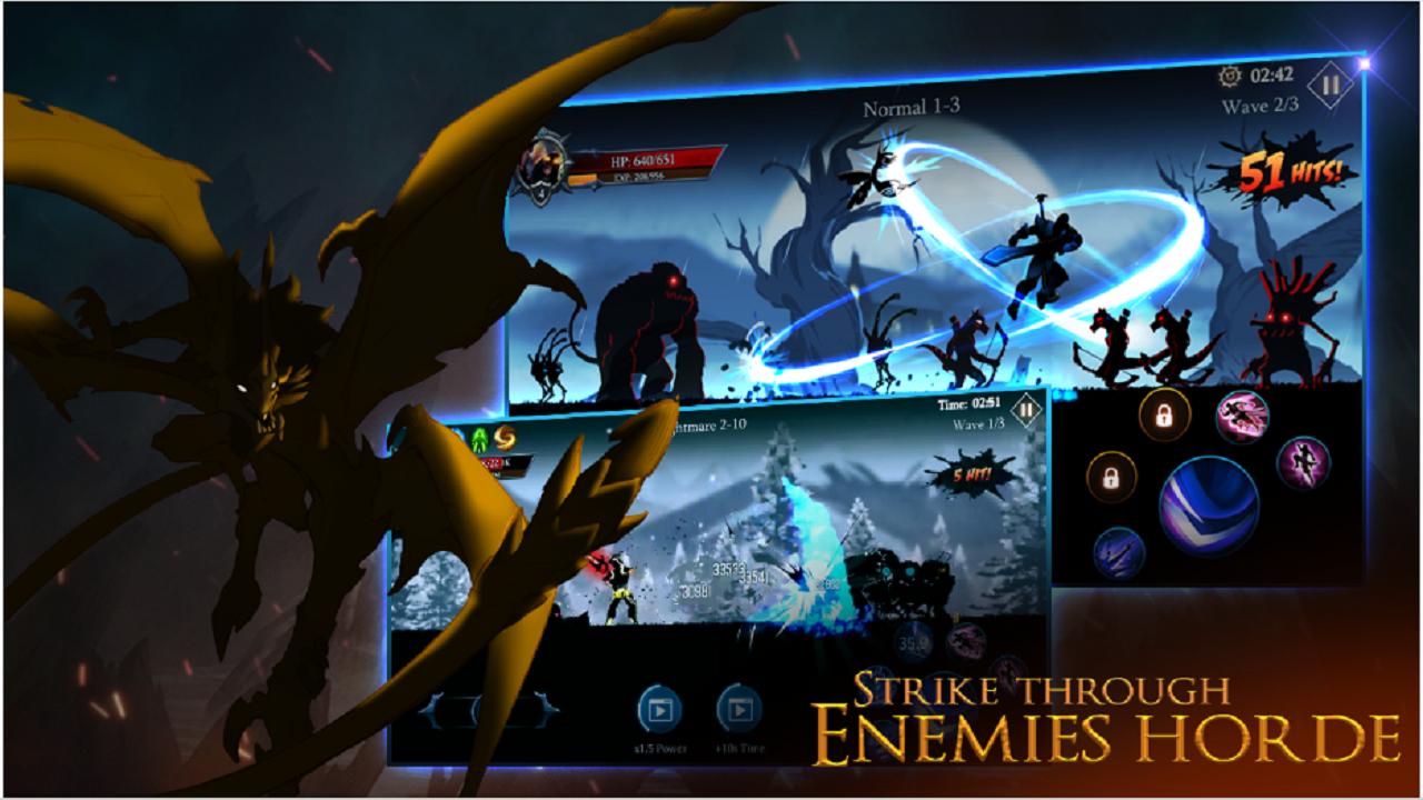 Dark Shadow Fighting - Legend Warrior Fight