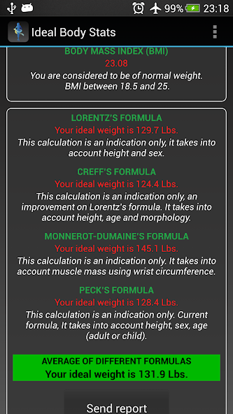 Ideal Weight BMI Adult & Child