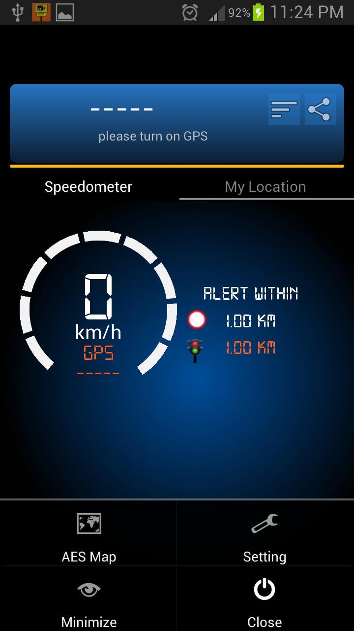AES Location Detector