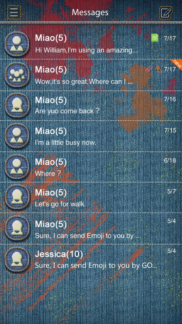 GO SMS HIP POP THEME