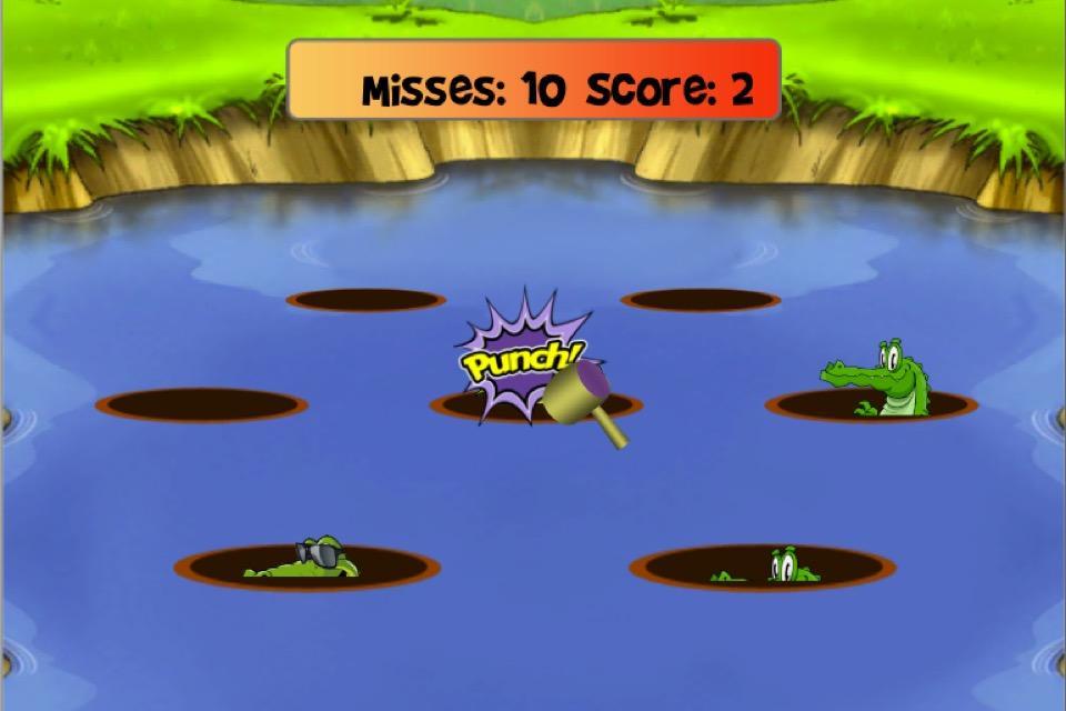 Crocodrilres Smash Game