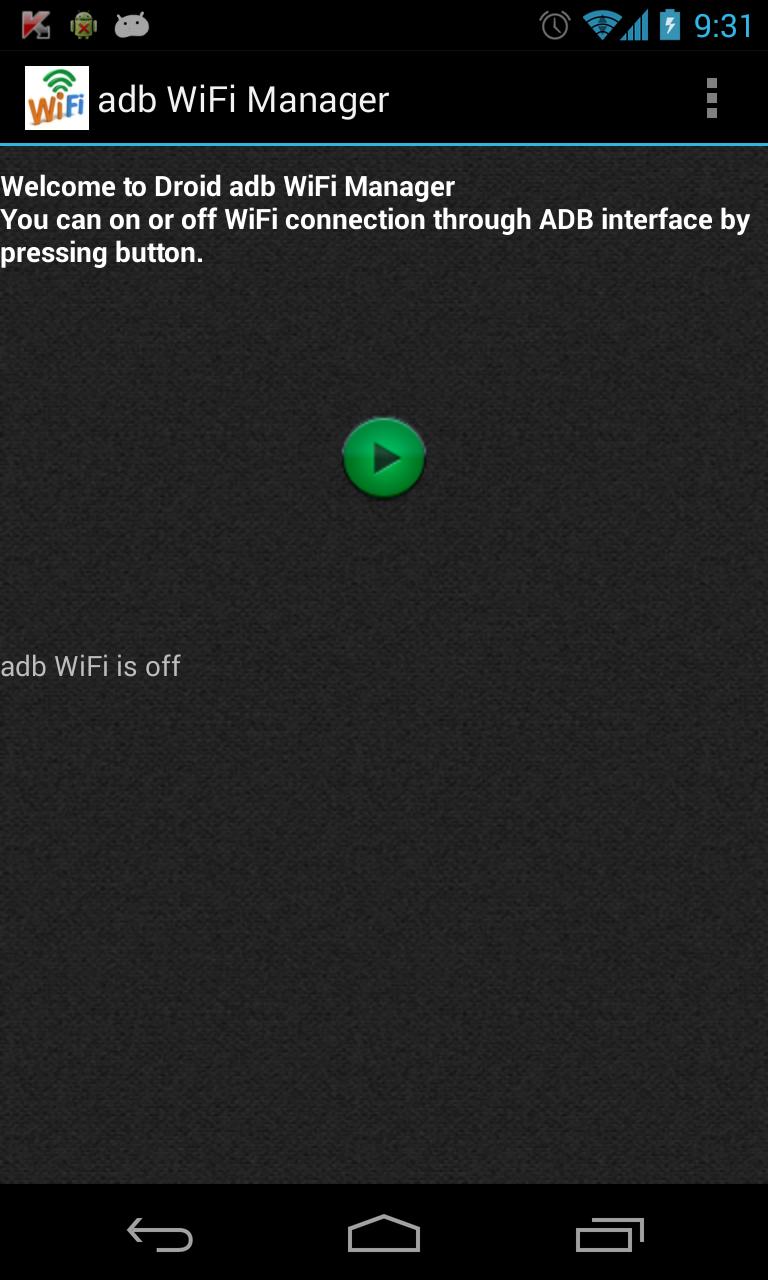 Droid ADB WIFI Manager