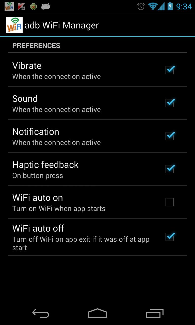 Droid ADB WIFI Manager