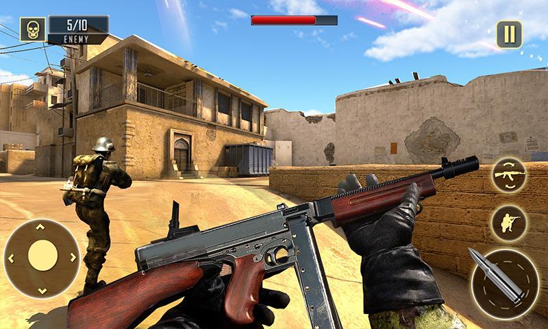 World War 2 Army Squad Heroes : Fps Shooting Games