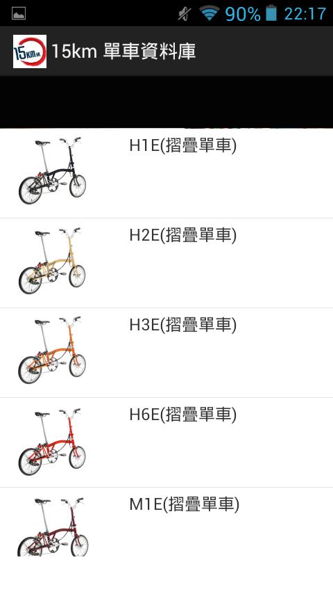 Bicycle Model Database