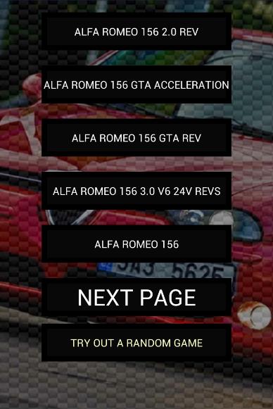 Engine sounds of 156