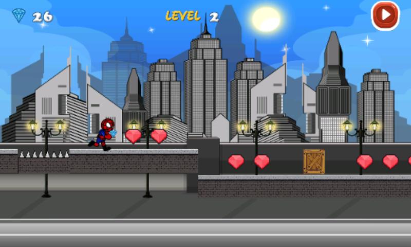 Spider Hero Subway Adventure