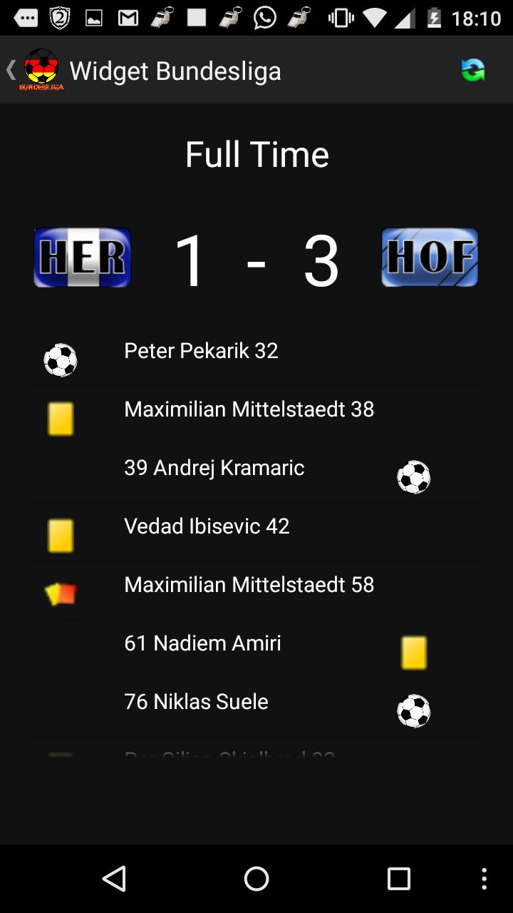 Widget Bundesliga