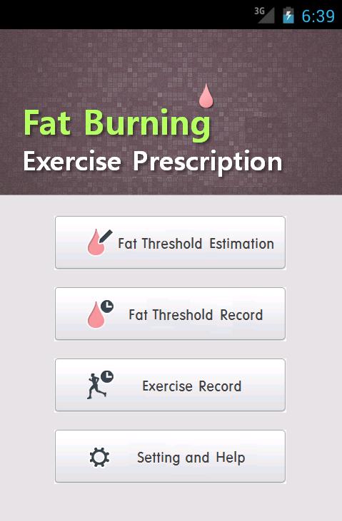 Fat Burning Exercise Program