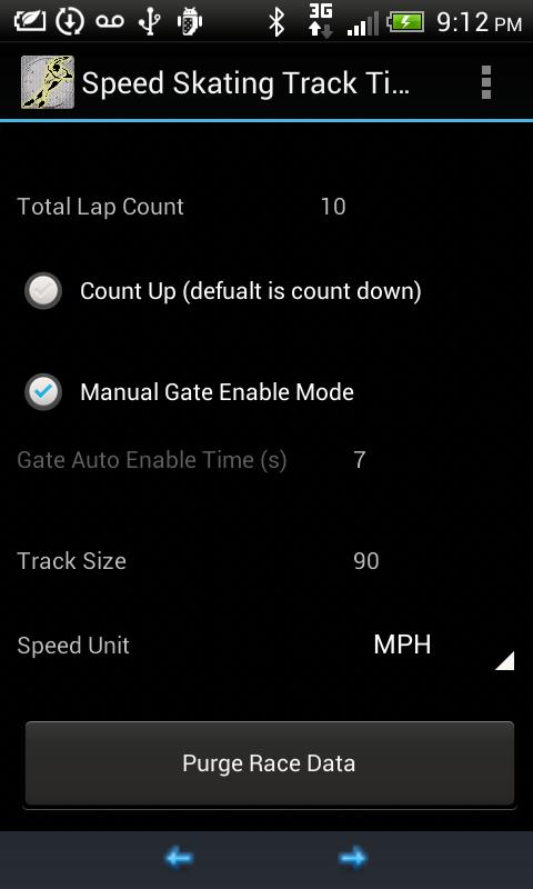 Speed Skating Track Timer