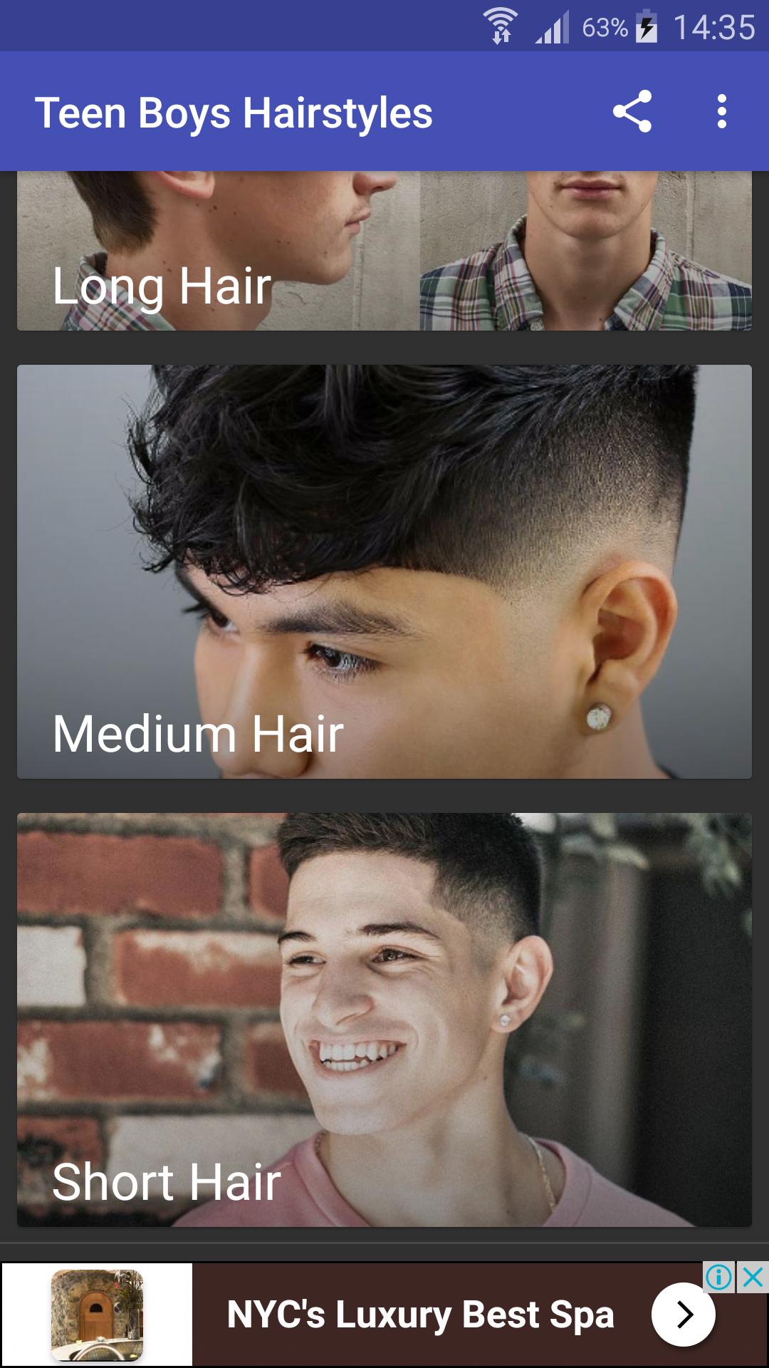Teen Boys Hairstyles