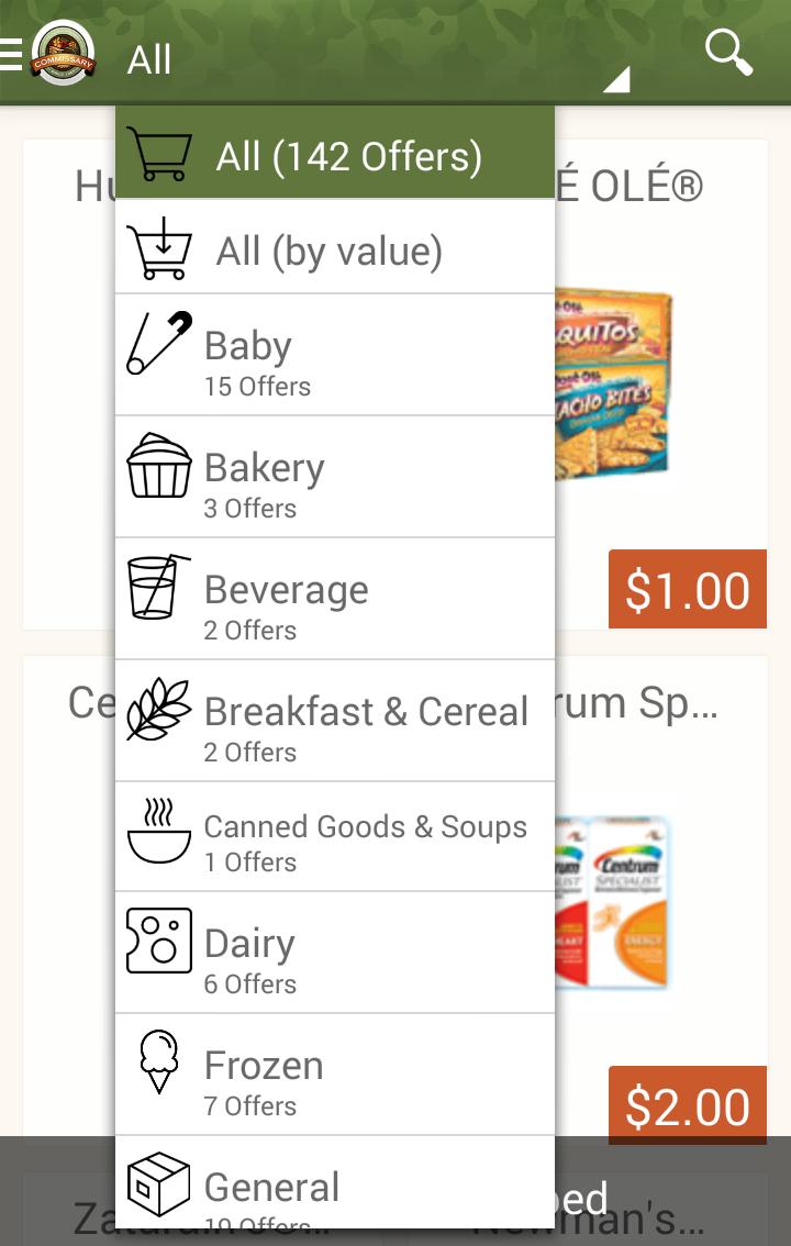 Commissary Rewards Card