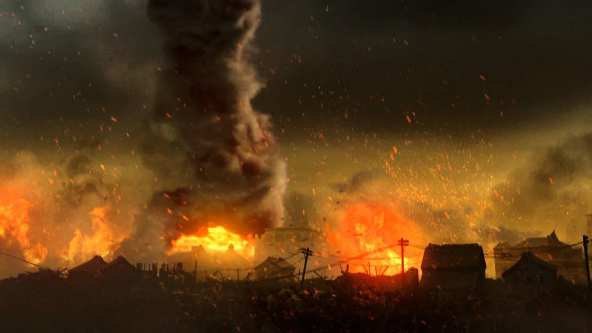 Tornado Fire Live Wallpaper