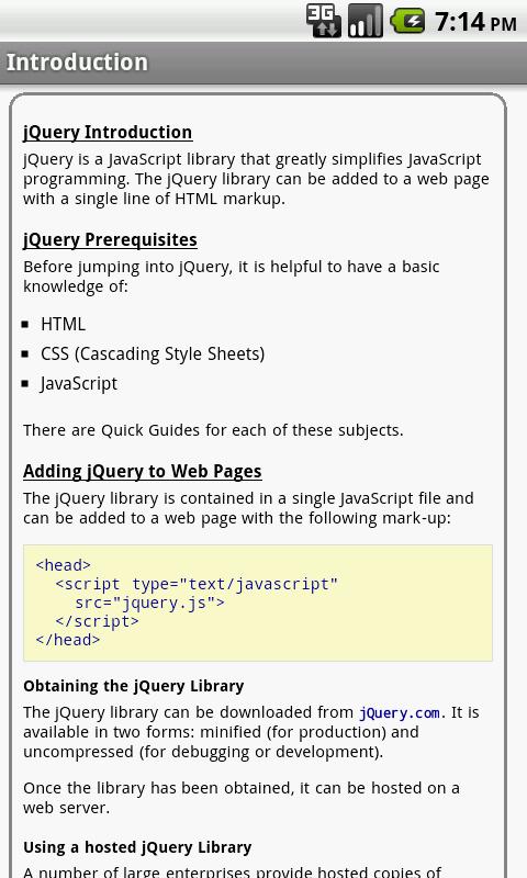 jQuery Pro Quick Guide Free