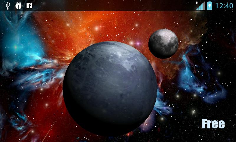 3D Space  Live Wallpaper Free