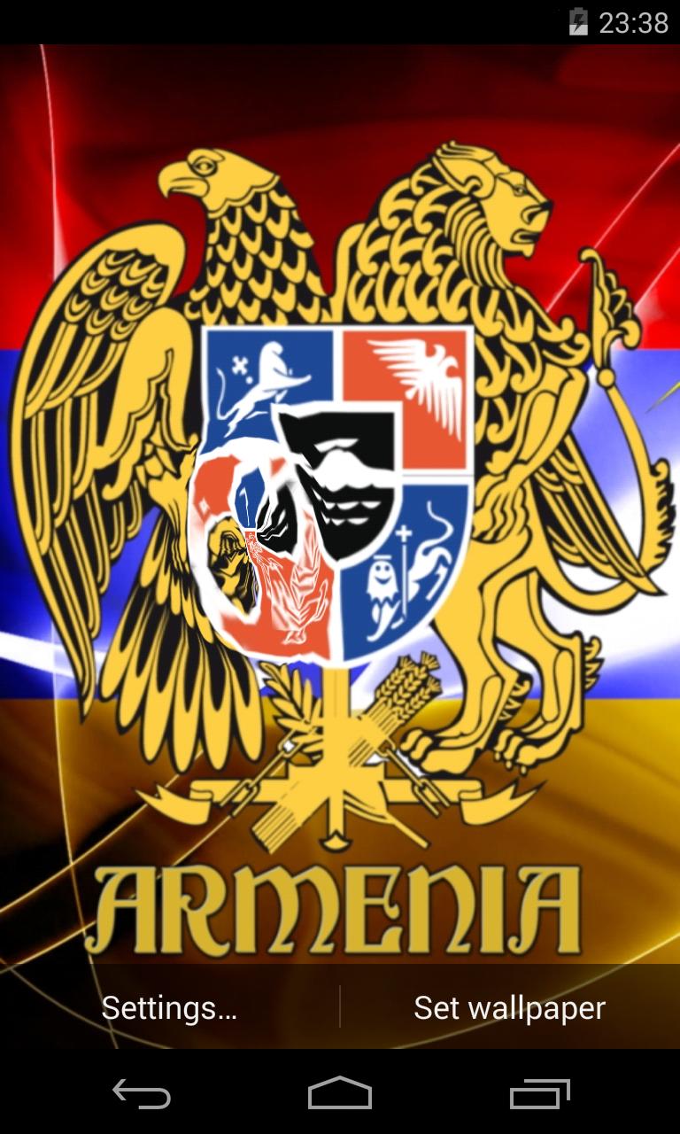 Flag of Armenia 3D Wallpapers
