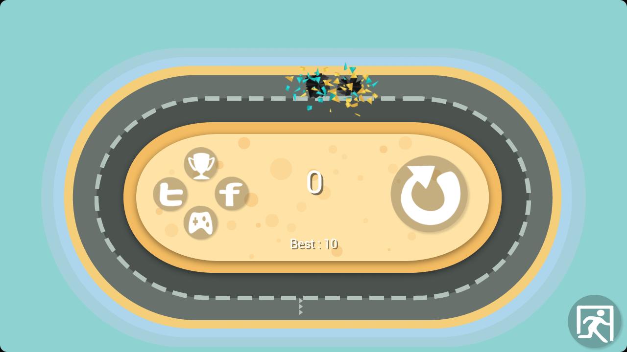 Racing Car Crash For Speed