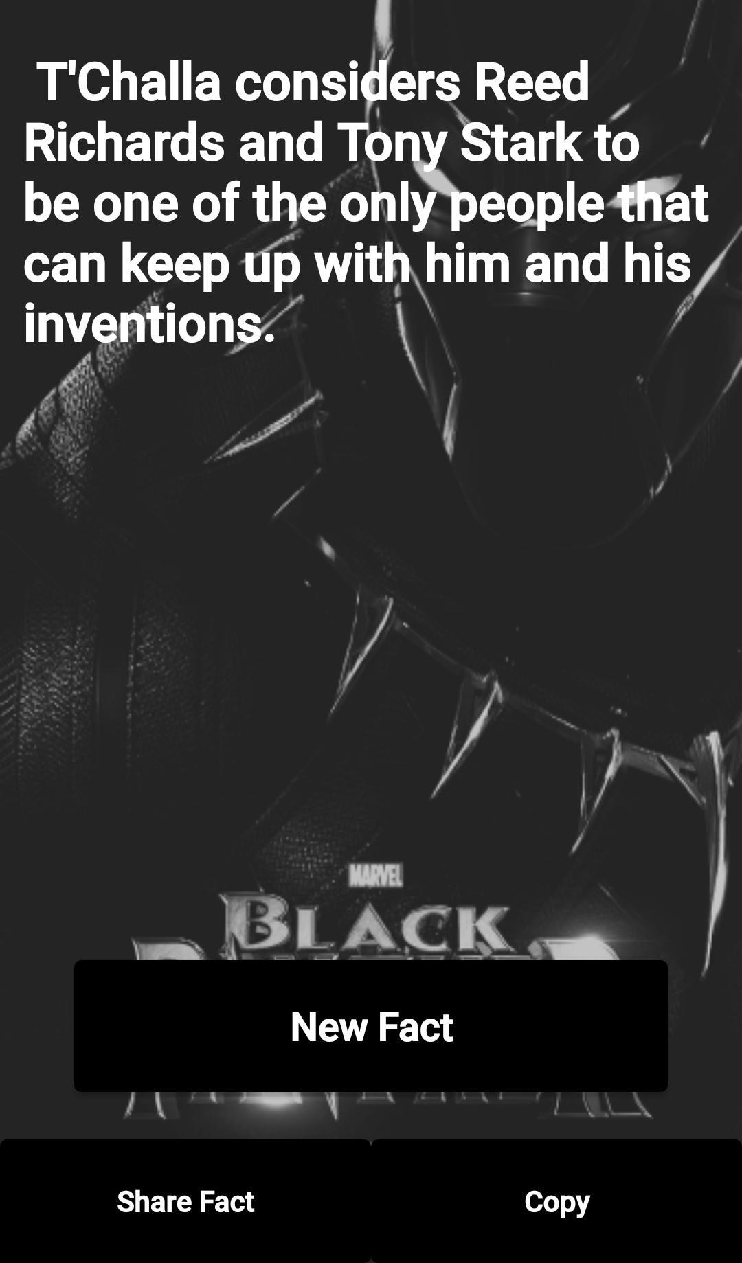 Black Panther Facts Free