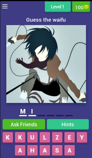 Anime Quiz - (Girls trivia!)