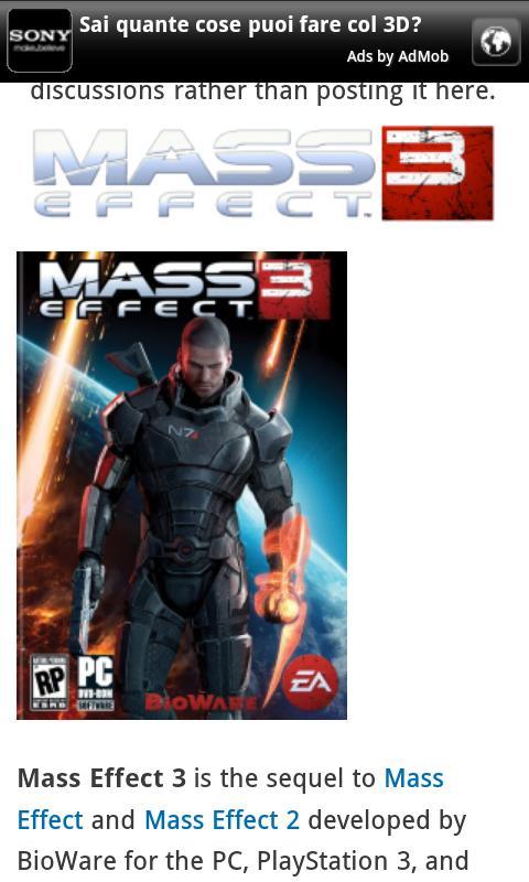Mass Effect 3 Wiki