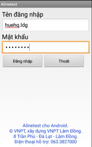 ALineTest for Android