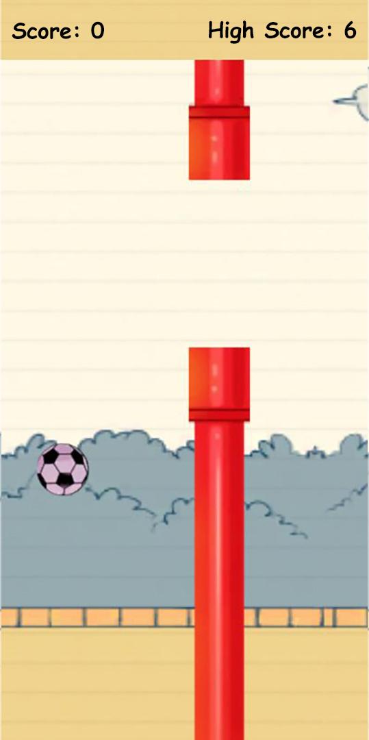 Flying FootBall Ball