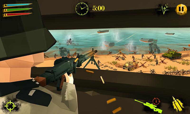 US Army Battle Ground World War Shooting games