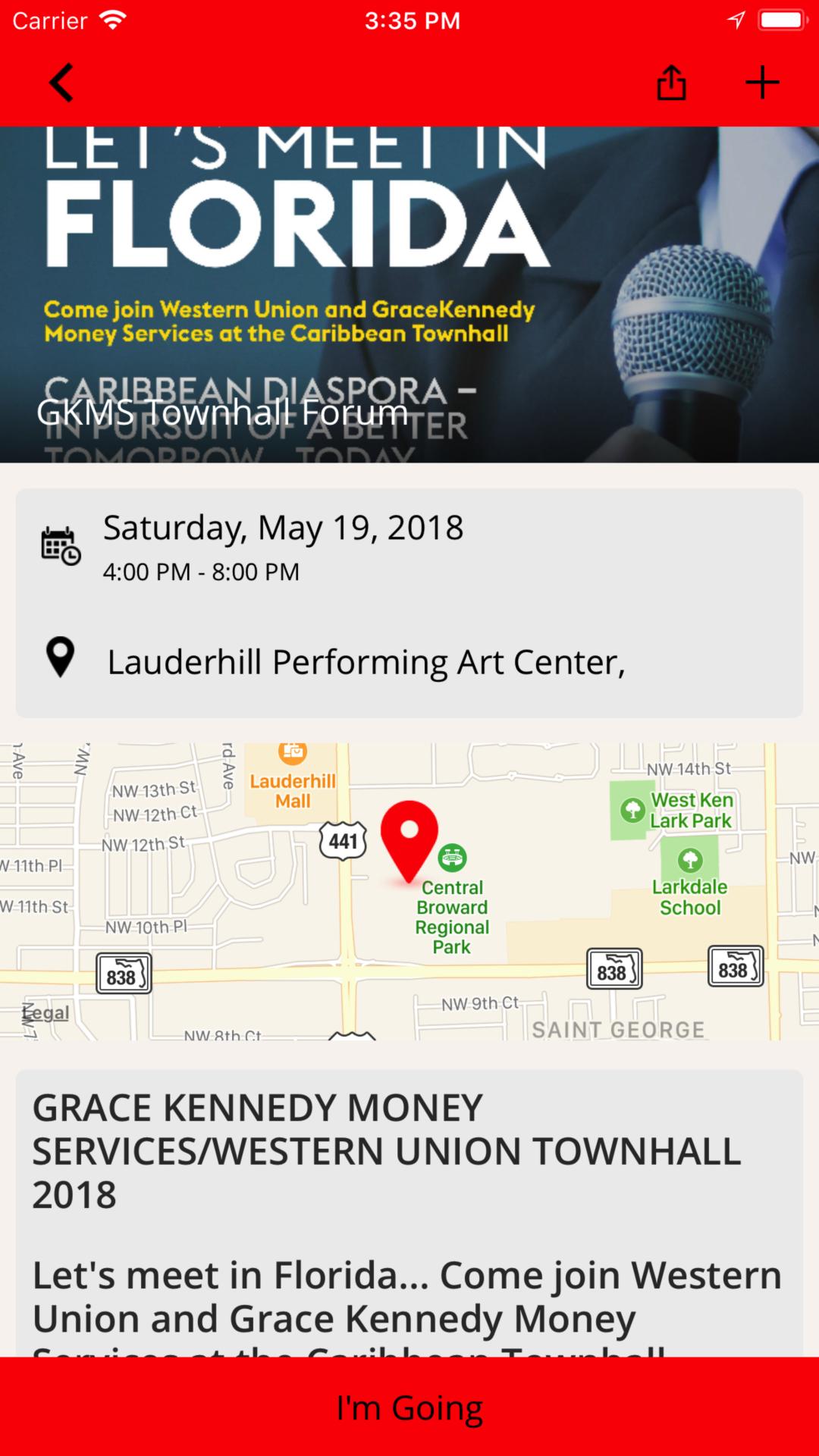 GraceKennedy Money Services FL Events