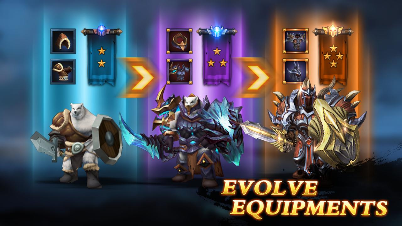 Age of warriors: dragon battle & auto chess - RPG