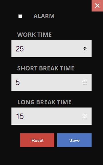 Ketchup Pomodoro Timer
