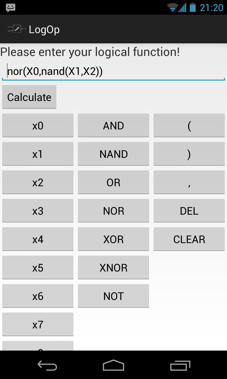 LogOp - Logical Operations